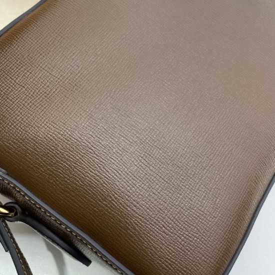 Replica Borsa a tracolla piccola Horsebit 1955 45454 Caffè Replica Borsa a tracolla piccola Horsebit 1955 45454 Caffè