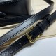 Replica Borsa a tracolla piccola Horsebit 1955 45454 Nera