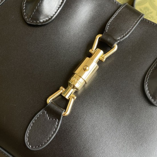 Replica Borsa tote media Jackie 1961 649016 nera