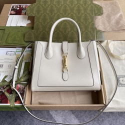Replica Borsa tote media Jackie 1961 649016 bianca