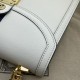Replica Ophidia piccola borsa con manico superiore con Web 652683 bianco