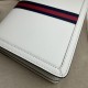 Replica Ophidia piccola borsa con manico superiore con Web 652683 bianco