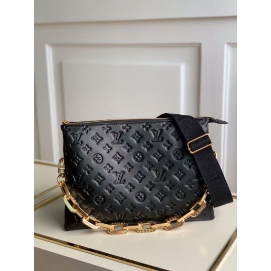Replica Coussin MM Bag Monogram Agnello M57783
