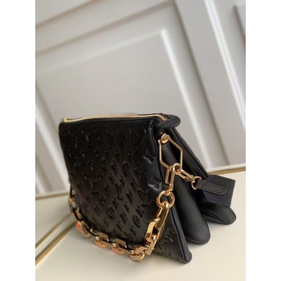Replica Coussin MM Bag Monogram Agnello M57783