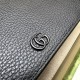 Replica Portafoglio con catena Gucci GG Marmont 497985 Nero