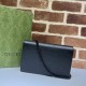 Replica Portafoglio con catena Gucci GG Marmont 497985 Nero