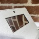 Replica Portafoglio con catena Gucci GG Marmont 497985 Bianco