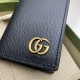 Replica Portacarte Gucci GG Marmont 547075 Nero