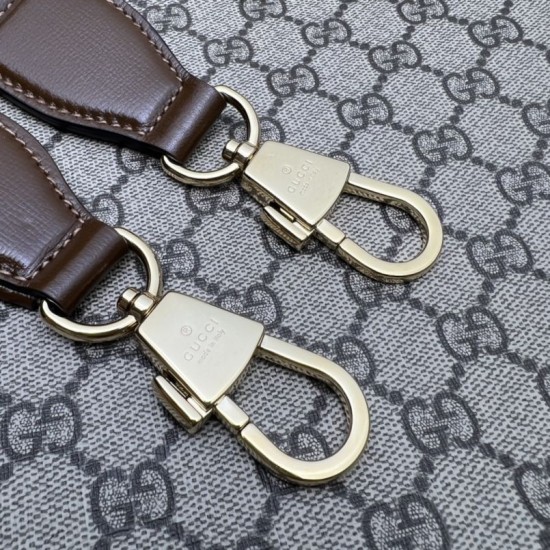 Replica Borsa Gucci Business con Interlocking G 674140 Caffè