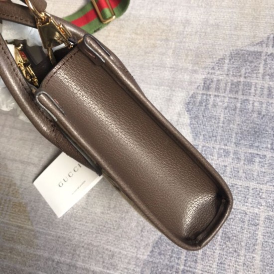 Replica Borsa tote mini Gucci Jumbo GG 699406 Marrone