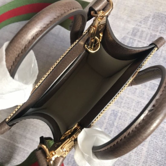 Replica Borsa tote mini Gucci Jumbo GG 699406 Marrone