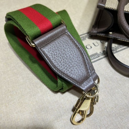 Replica Mini borsa tote Gucci Jumbo GG 699406 Cammello