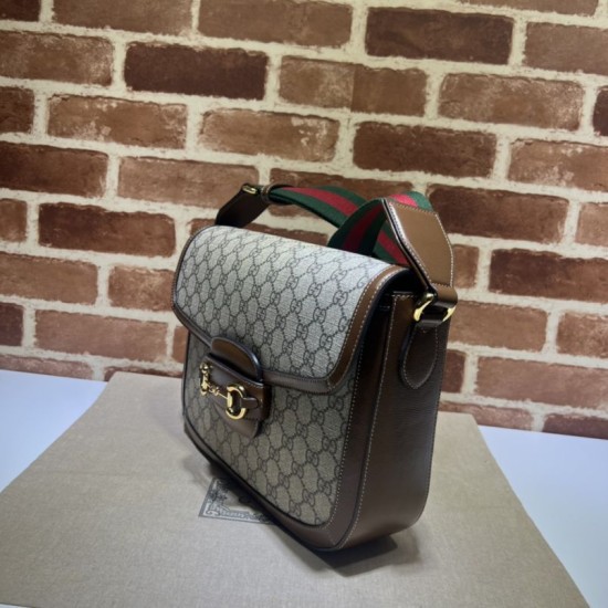 Replica Borsa da uomo Gucci Horsebit 1955 a tracolla 700457