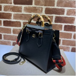 Replica Borsa tote piccola Gucci Diana 702721 Nera