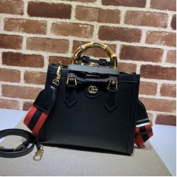 Replica Borsa tote piccola Gucci Diana 702721 Nera