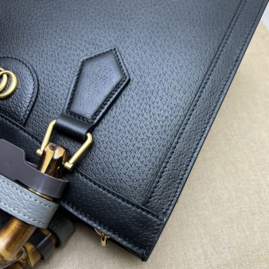 Replica Borsa tote piccola Gucci Diana 702721 Nera