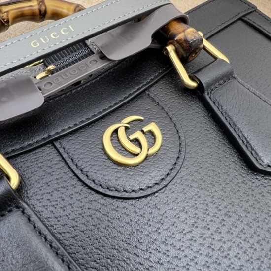 Replica Borsa tote piccola Gucci Diana 702721 Nera