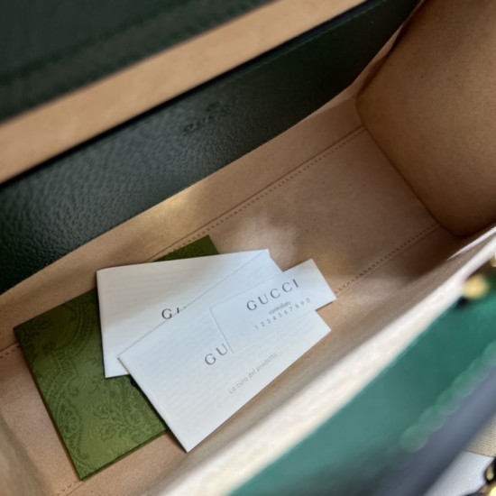 Replica Borsa tote piccola Gucci Diana 702721 Verde
