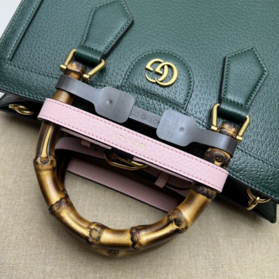 Replica Borsa tote piccola Gucci Diana 702721 Verde