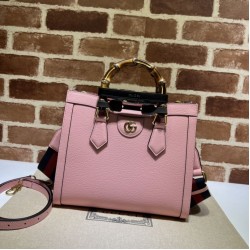 Replica Borsa tote piccola Gucci Diana 702721 Rosa