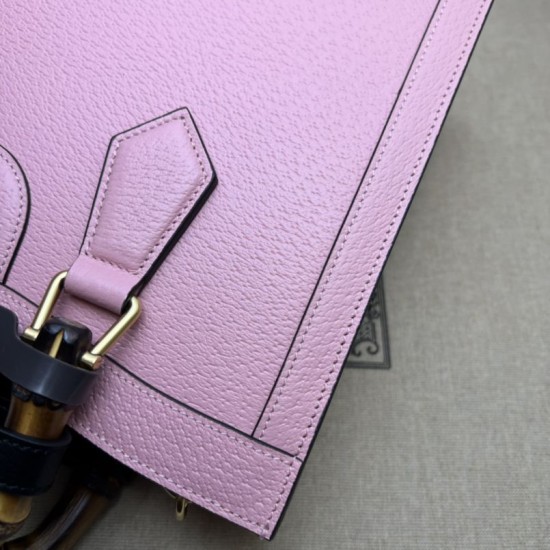 Replica Borsa tote piccola Gucci Diana 702721 Rosa