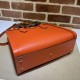 Replica Borsa tote piccola Gucci Diana 702721 Arancione