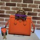 Replica Borsa tote piccola Gucci Diana 702721 Arancione