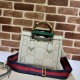 Replica Borsa tote piccola Gucci Diana 702721 Bianca