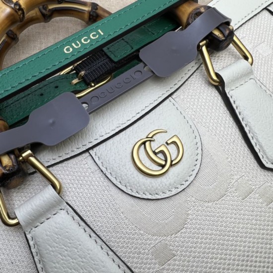 Replica Borsa tote piccola Gucci Diana 702721 Bianca