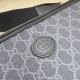 Replica Borsa Messenger Gucci con Interlocking G ‎726833 Nera