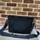 Replica Borsa a tracolla media Gucci Jumbo GG 739668 Nera