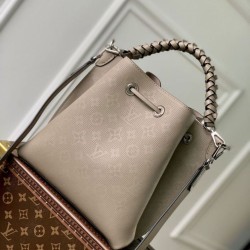 Replica Borsa Secchiello Louis Vuitton Muria Mahina M21006 Grigio