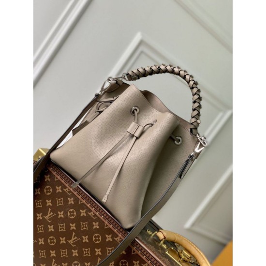 Replica Borsa Secchiello Louis Vuitton Muria Mahina M21006 Grigio