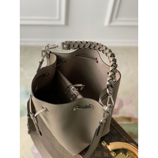 Replica Borsa Secchiello Louis Vuitton Muria Mahina M21006 Grigio