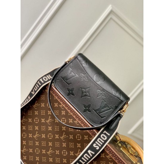 Replica Borsa Louis Vuitton Diane Monogram Empreinte M46386 Nera