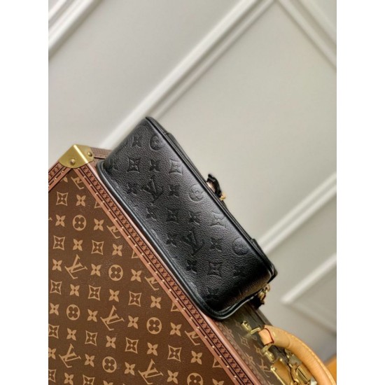Replica Borsa Louis Vuitton Diane Monogram Empreinte M46386 Nera