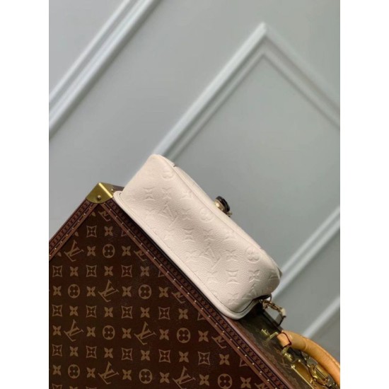 Replica Borsa Louis Vuitton Diane Monogram Empreinte M46388 Bianca