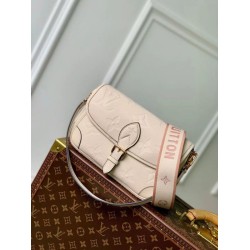 Replica Borsa Louis Vuitton Diane Monogram Empreinte M46388 Bianca