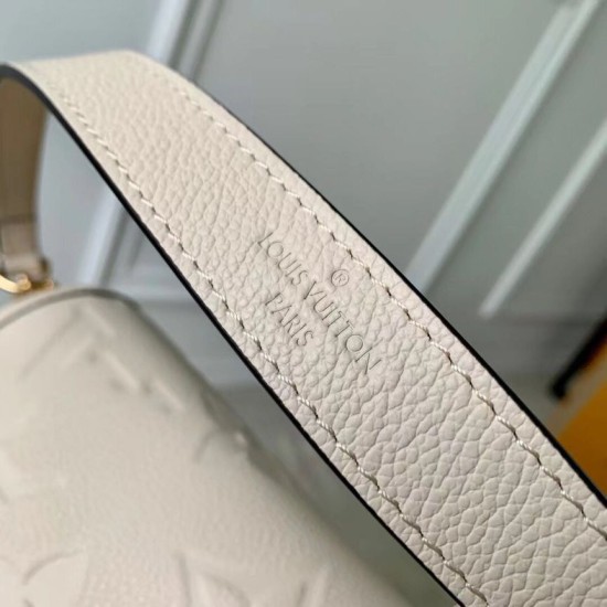 Replica Borsa Louis Vuitton Diane Monogram Empreinte M46388 Bianca