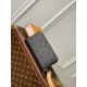 Replica Portafoglio Louis Vuitton Zippy Mahina M61867 Nero
