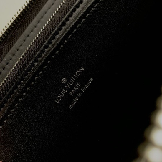 Replica Portafoglio Louis Vuitton Zippy Mahina M61867 Nero
