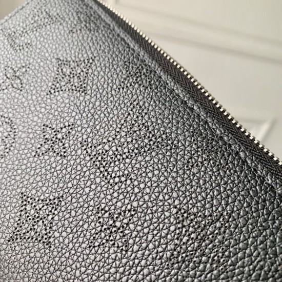 Replica Portafoglio Louis Vuitton Zippy Mahina M61867 Nero
