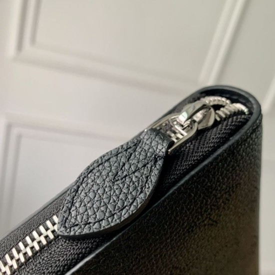 Replica Portafoglio Louis Vuitton Zippy Mahina M61867 Nero