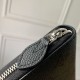 Replica Portafoglio Louis Vuitton Zippy Mahina M61867 Nero