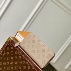 Replica Portafoglio Louis Vuitton Zippy Mahina M69821 Grigio