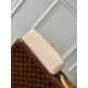 Replica Borsa Louis Vuitton Trianon PM Monogram Empreinte M46503 Bianca