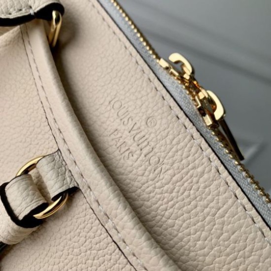 Replica Borsa Louis Vuitton Trianon PM Monogram Empreinte M46503 Bianca