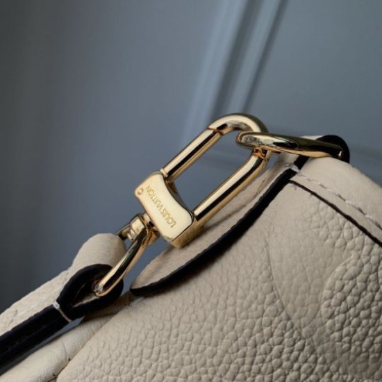 Replica Borsa Louis Vuitton Trianon PM Monogram Empreinte M46503 Bianca