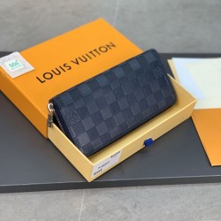 Replica Louis Vuitton Zippy Portafoglio Verticale Damier Infini N60503