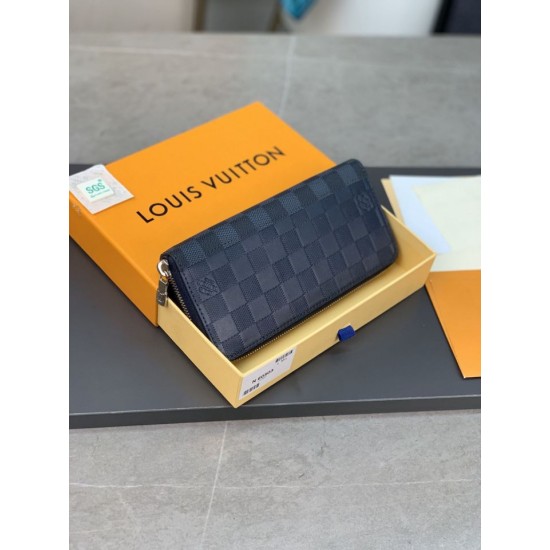 Replica Louis Vuitton Zippy Portafoglio Verticale Damier Infini N60503